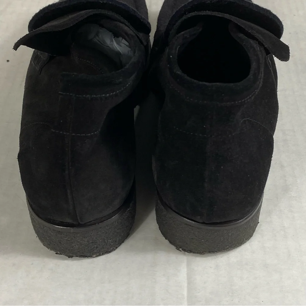 ACNE STUDIOS Kingston Paneled Suede And Felt Ankle Boots